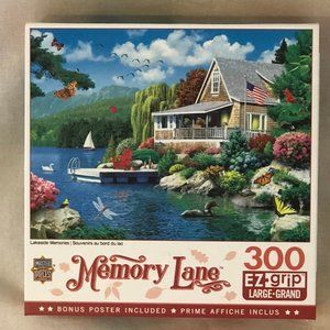 NIB Memory Lane Lakeside Memories 300 Piece Puzzle